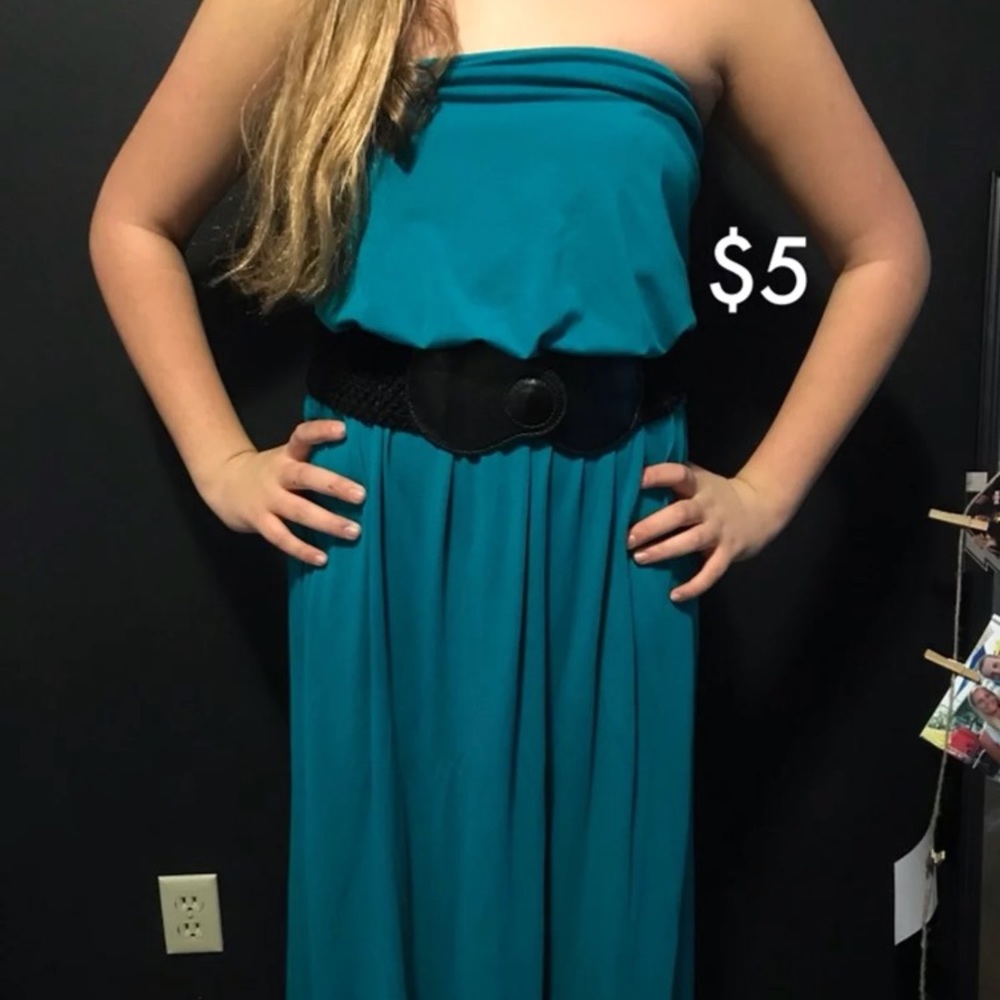 Strapless dress